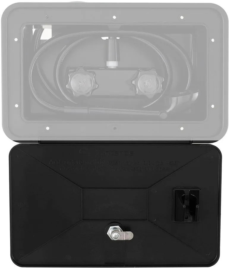 OUTSIDE SHOWER BOX - BK